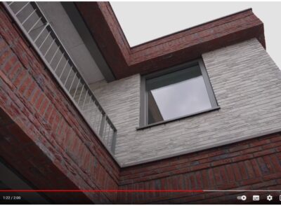 Various apartments equipped with Holonite window sills, string courses, wall copings, and frames